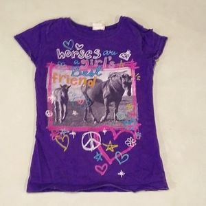 Horses are a girls best friend t-shirt